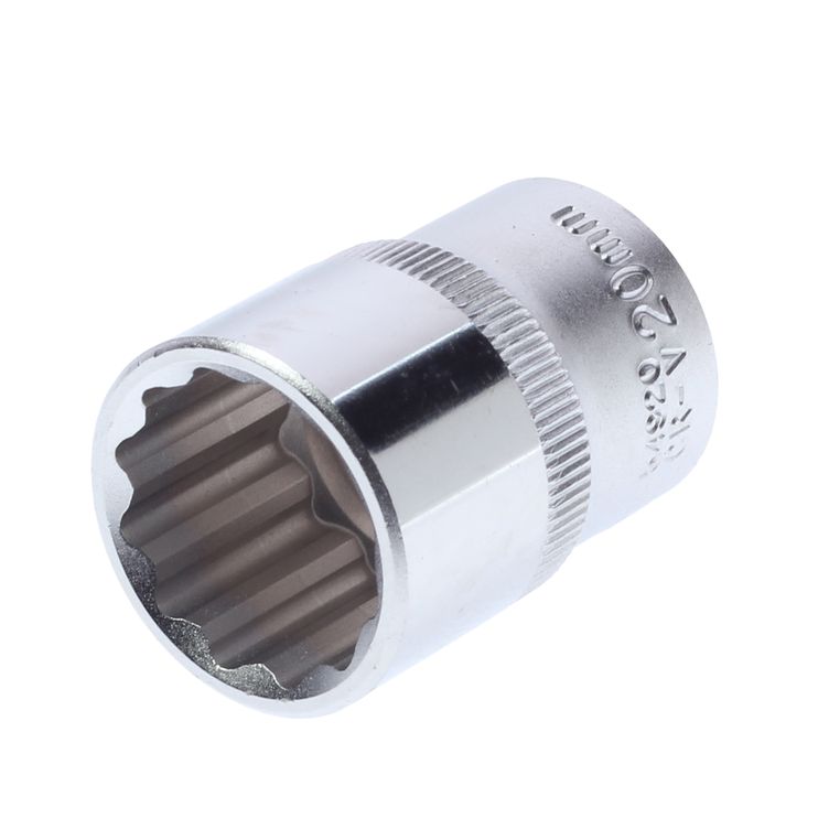 Головка торцевая 20мм 1/2" 12-гранная L=40мм ROCKFORCE RF-54920 /1/10