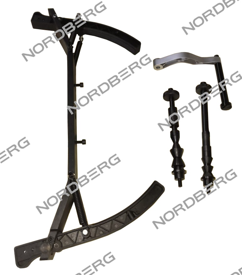 Мото адаптер для 4523N1, 4523PA, 4523PA1 с валом (диам. 36мм/диам. 40мм) NORDBERG ЦБ-00008082