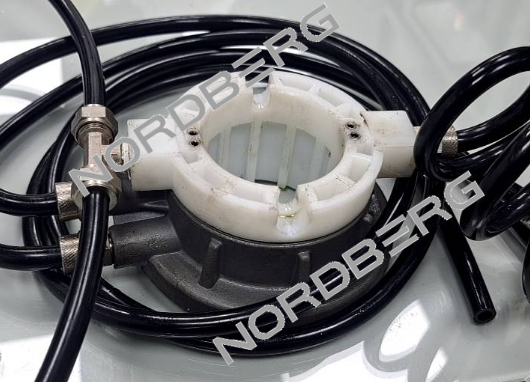 Клапан подстольный для 4641, 4644, 4644N, основание - алюминий NORDBERG 01-00004561