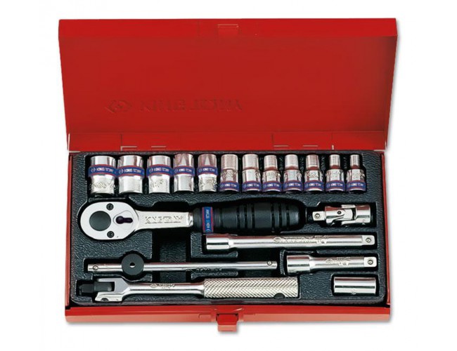 1/4” комплект  торцевых головок 2521MR