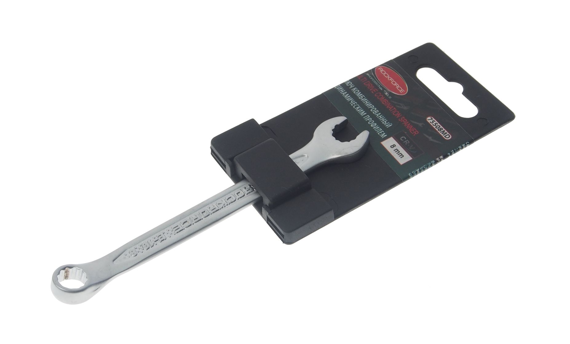 Ключ комбинированный8мм RF-75508MD с универсальным профилем ROCKFORCE /1/10