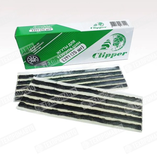 E291 Жгут 204мм.черный(25)