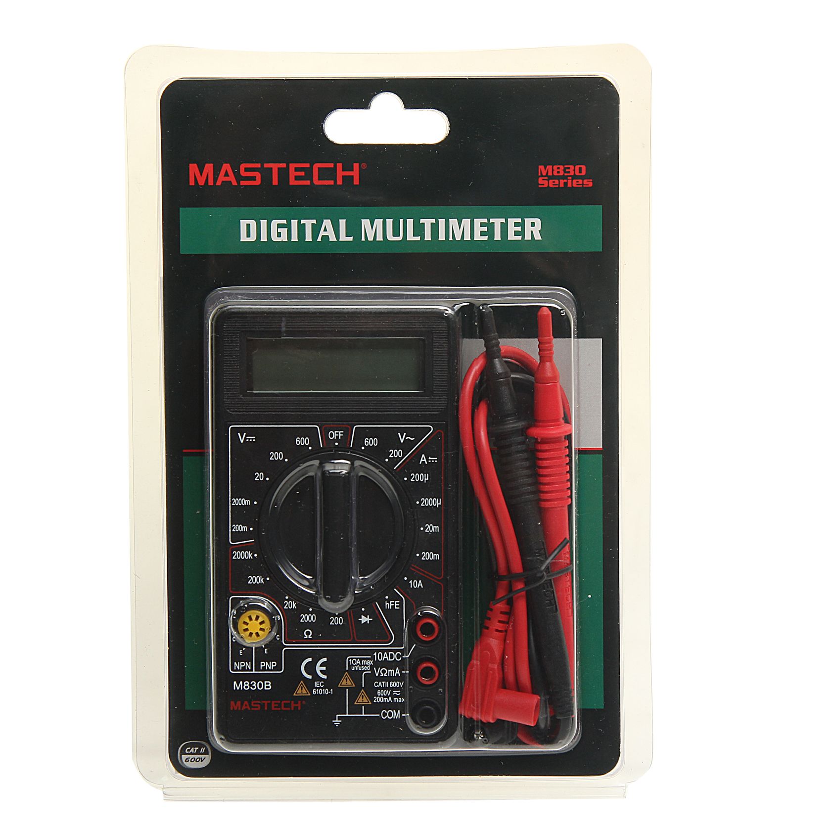 Мультиметр портативный M830B MASTECH