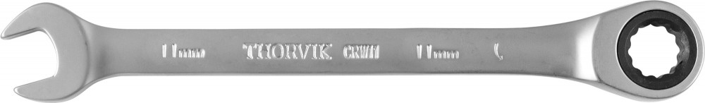CRW11 Ключ гаечный комбинированный трещоточный, 11 мм