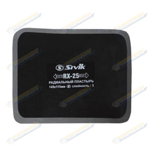 RX-25 Заплата радиальная 115*145мм(10)/3сл.