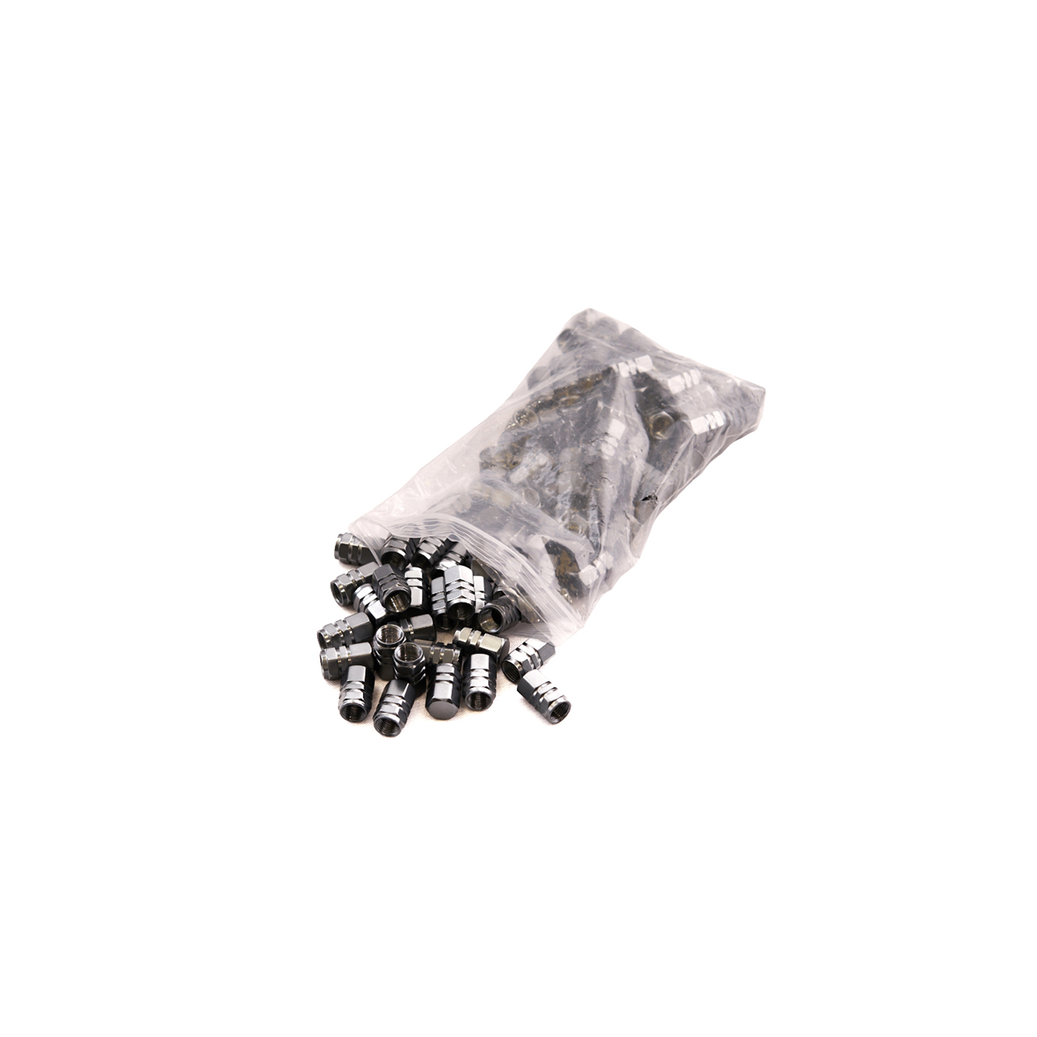 Колпачок для вентиля DPC-020 алюминиевый, серый (100шт/уп.)