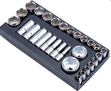 Ложемент 1/2" набором головок