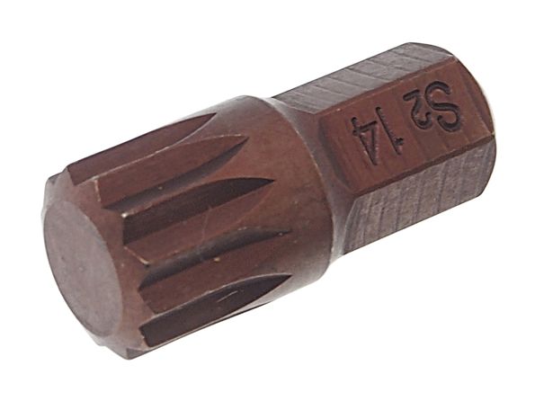 Вставка SPLINE M14х30ммL,10мм ROCKFORCE /1/10/100