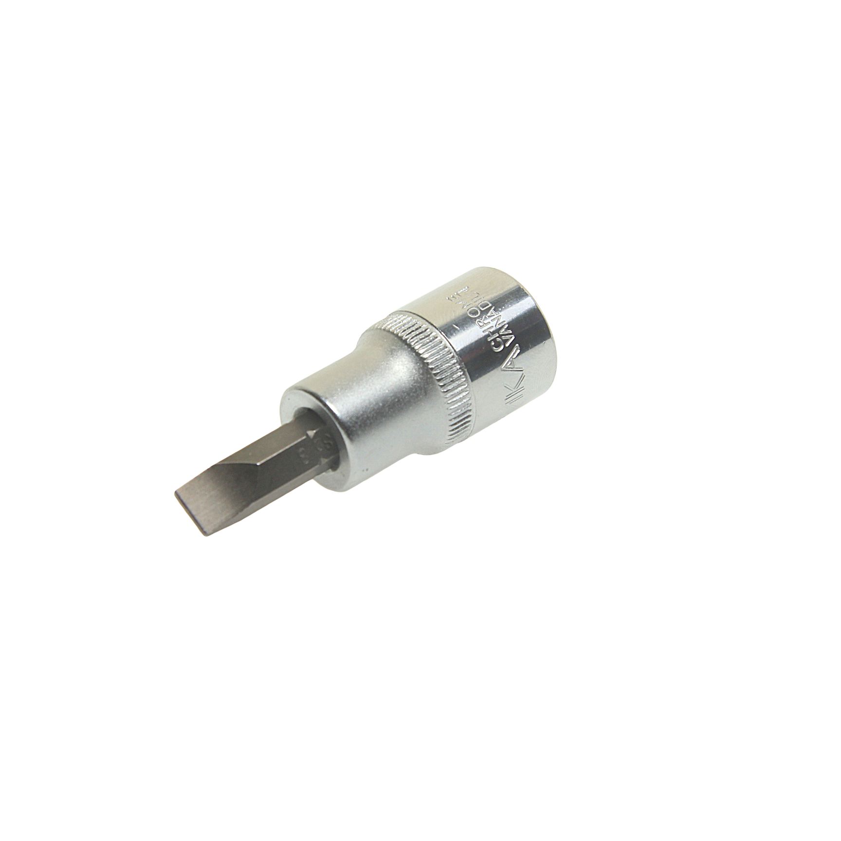 Насадка-вставка с битой шлиц SL 8 ER-94301 1/2 8мм L=60мм ЭВРИКА /1/20