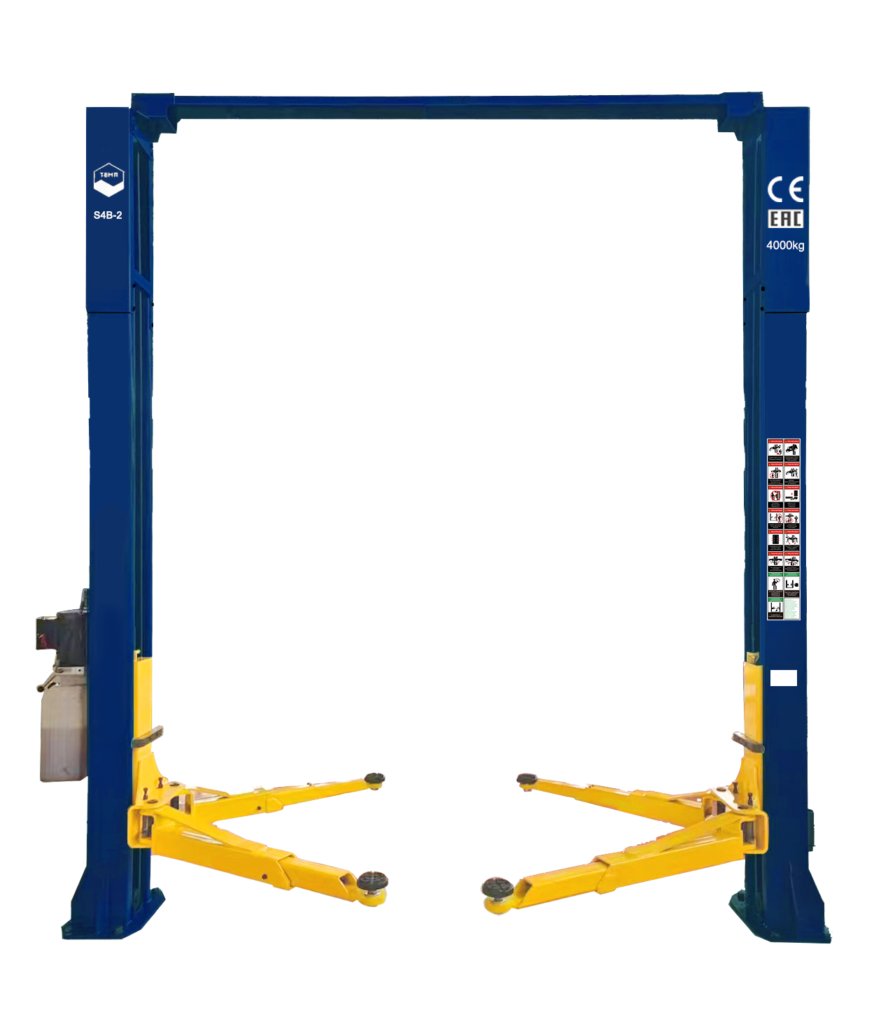 ТЕМП S4B-2 380V C Подъёмник электрогидравлический двухстоечный, 4 т