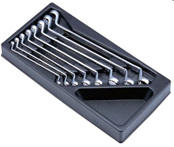 Ложемент ключи накидные 75 град.