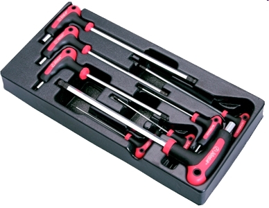 Ложемент L-ключей 6-ти гранных и шарообразным наконечником