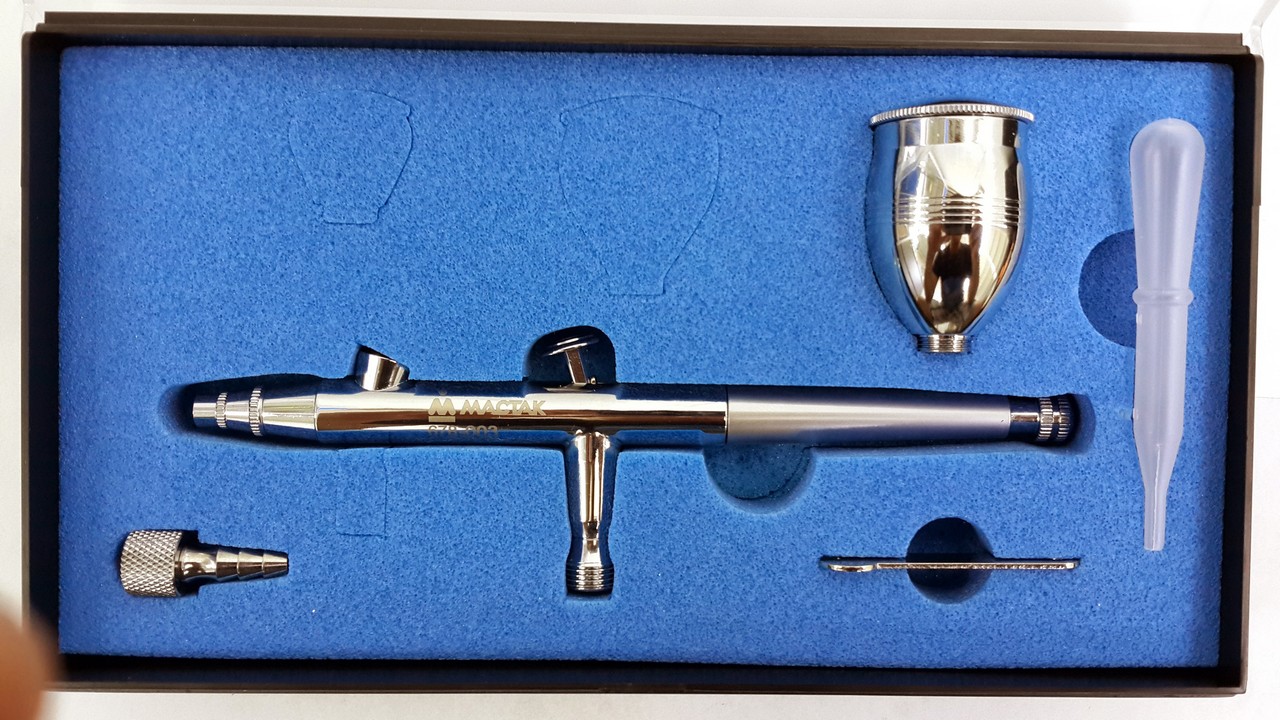 Аэрограф 678-003 верхний бак, сопло 0,3мм