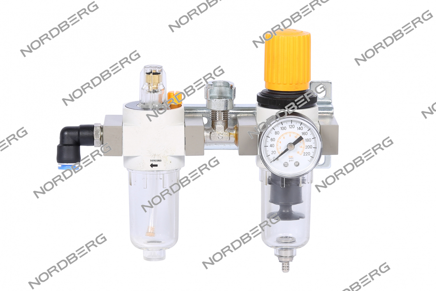 Фильтр-регулятор+лубрикатор для 4639 NORDBERG CT-F-3111100 (CT-F2121200)