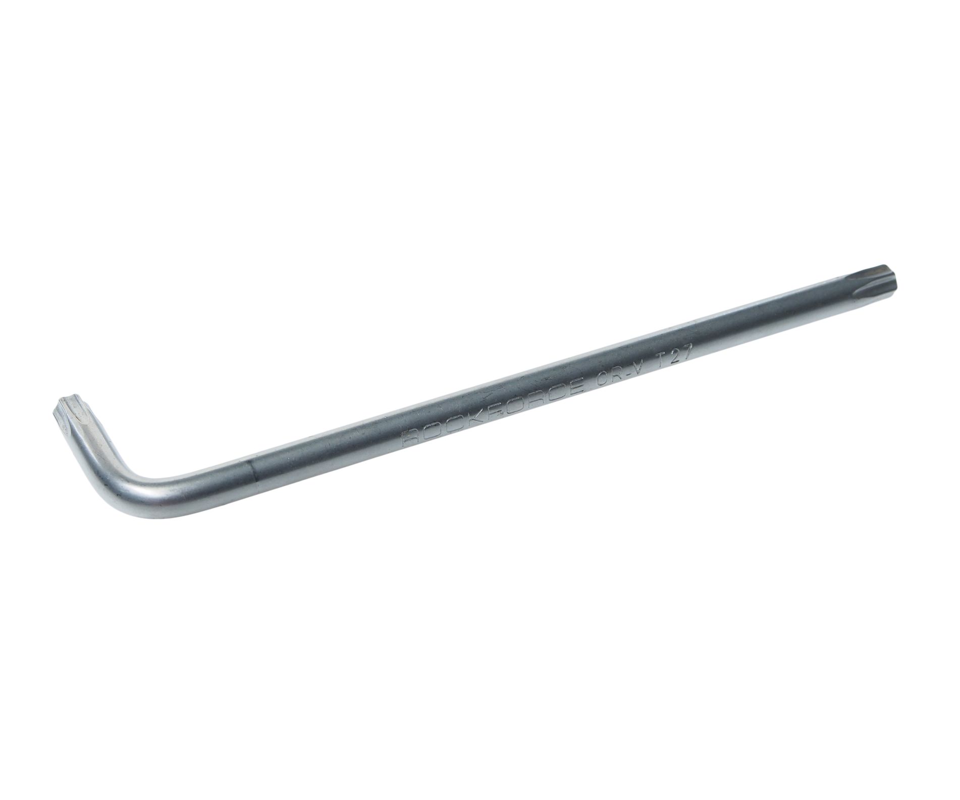 Ключ TORX T27 RF-76627L: Г-образный удлиненный ROCKFORCE /1/10
