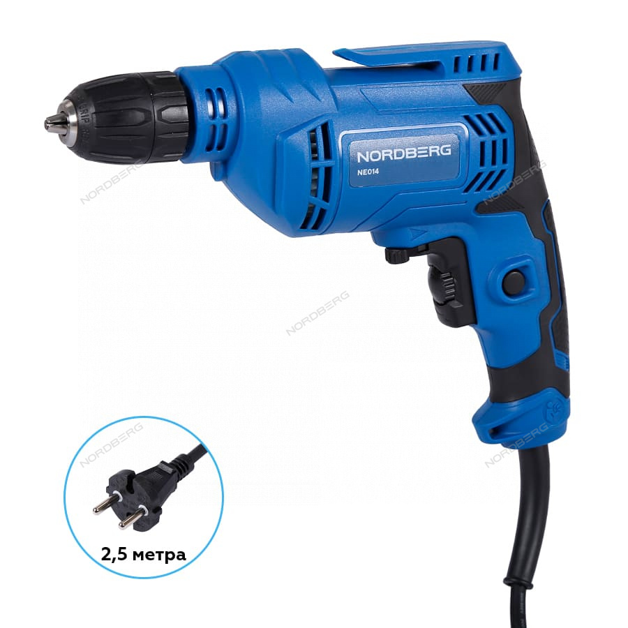 Дрель макс диам. сверла 10 мм, 450 Вт NORDBERG NE014