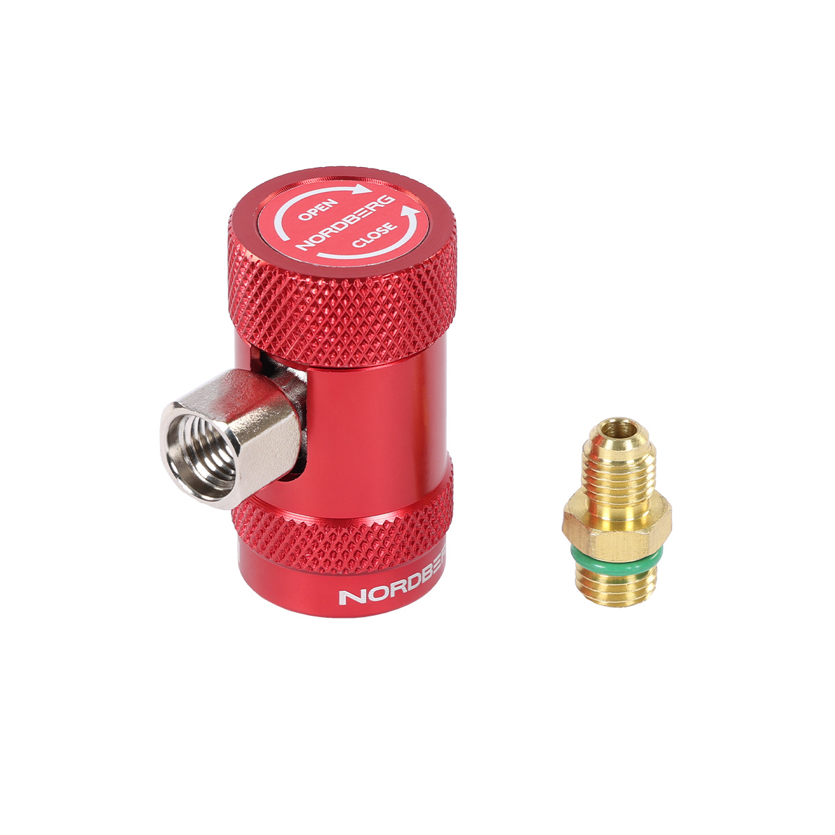 Муфта быстросъемная R1234yf высокое давление, красная NORDBERG NFA6H
