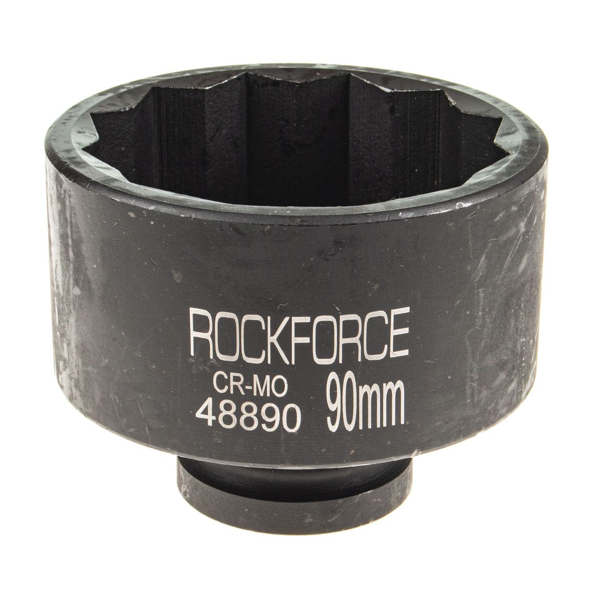 Головка торцевая 90мм 1" 12-гранная ударная L=98мм ROCKFORCE RF-48890 /1/10