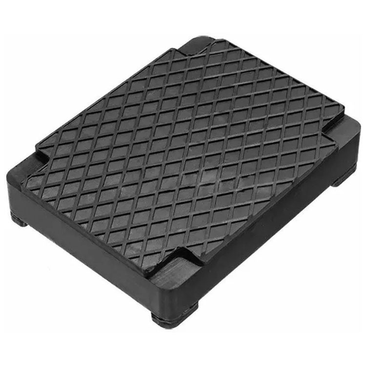 ТЕМП Резиновая накладка для ножничных подъемников, высота 35 мм