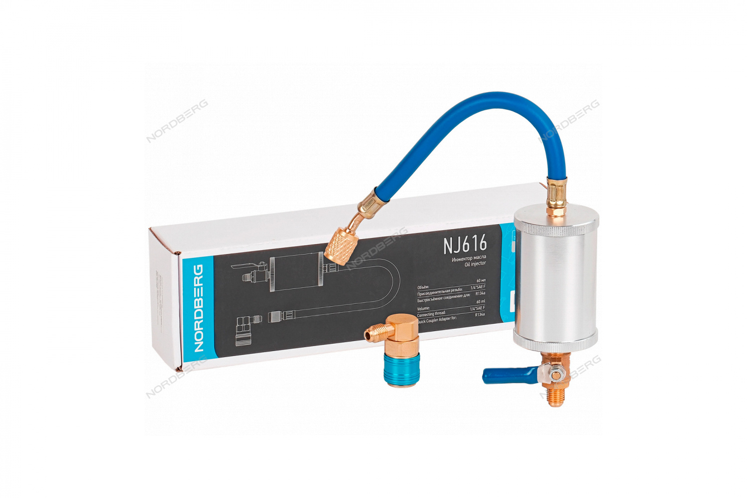 Инжектор масла, 60 мл NORDBERG NJ616