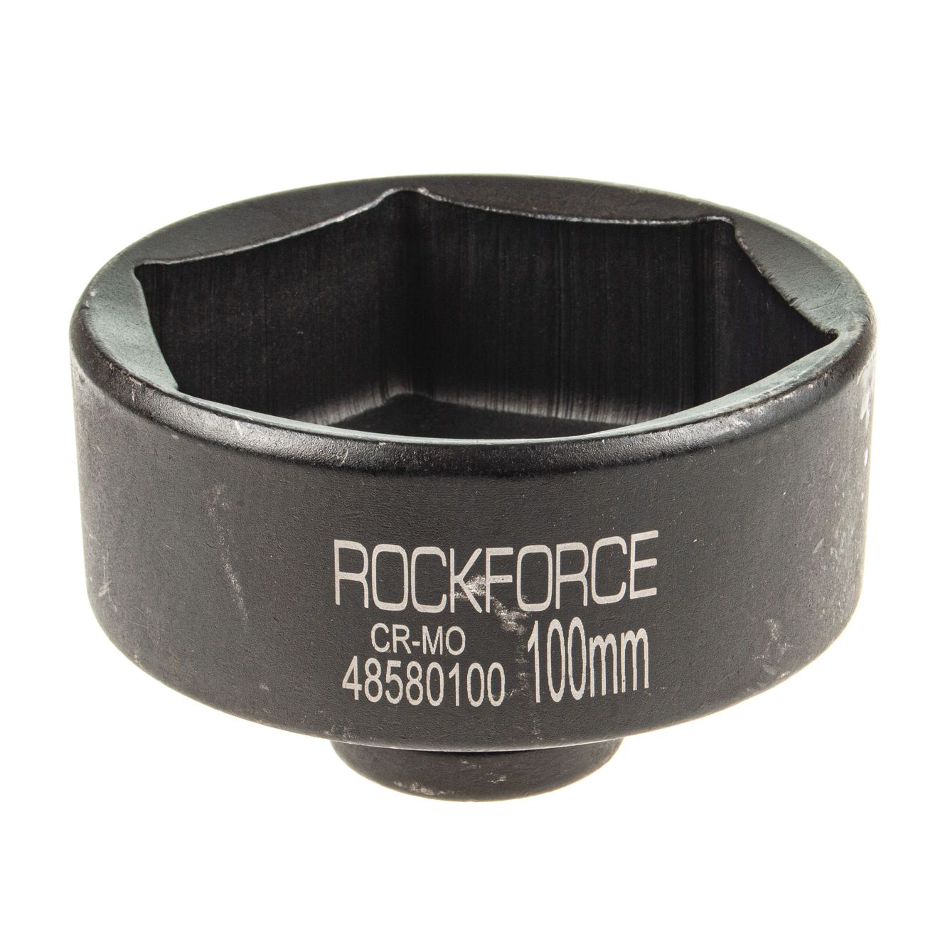 Головка торцевая 100мм 1" 6-гранная ударная удлиненная L=80мм ROCKFORCE RF-48580100 /110