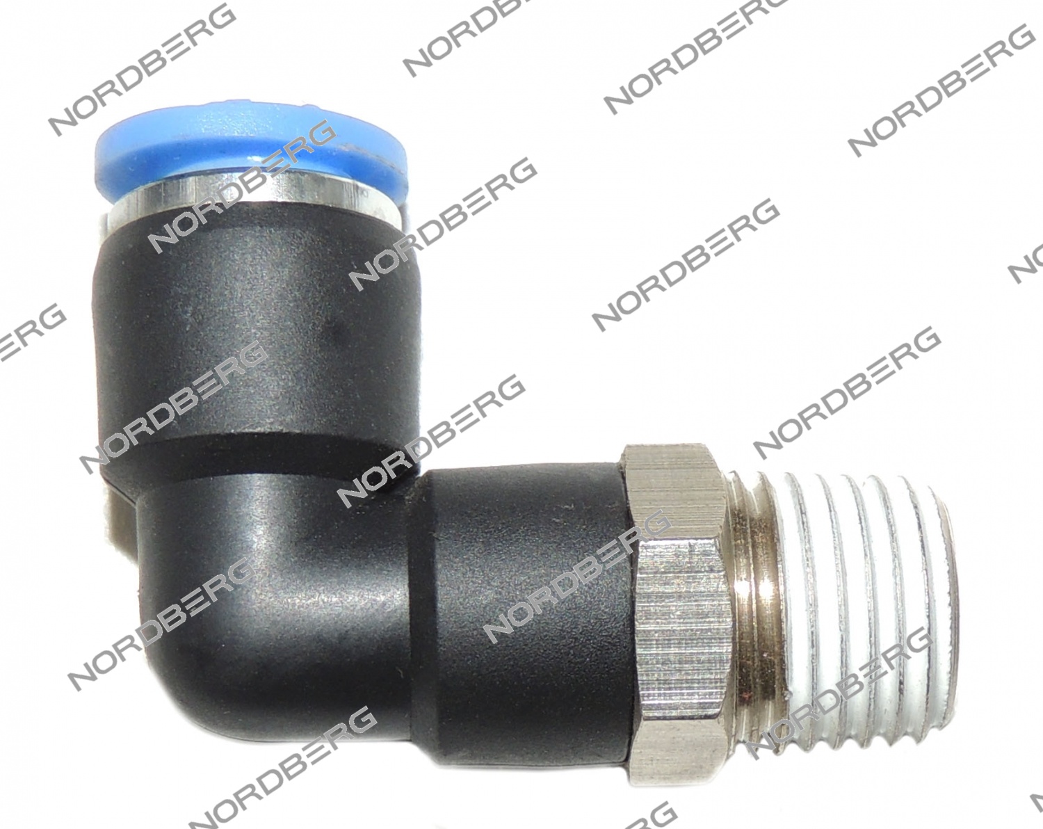 Переходник C.01.04.FPL 8-02 D8 1/4" для взрывной подкачки L-обр. для 4639 NORDBERG 000008805
