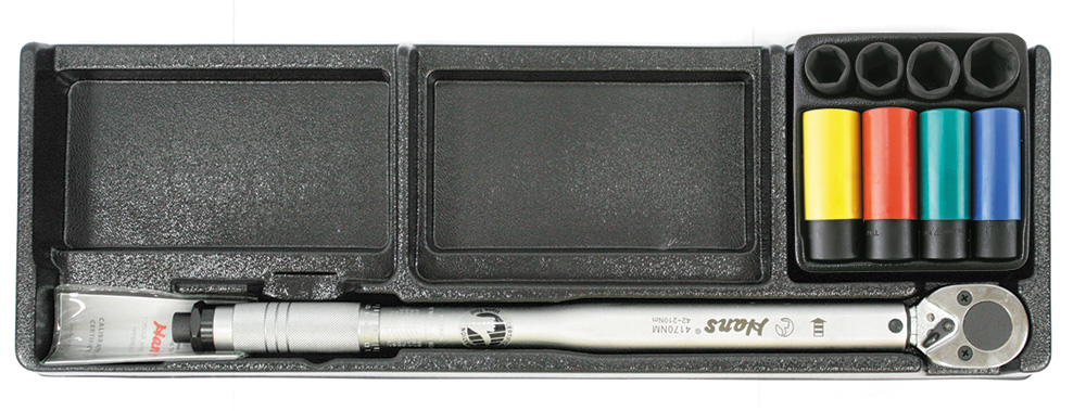 Ложемент ударных головок  динамометрического ключа