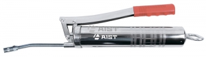 Шприц для нагнетания консистентной смазки 400см3 AIST 67364135 рычажный, усиленный, обрезиненная ручка Киров