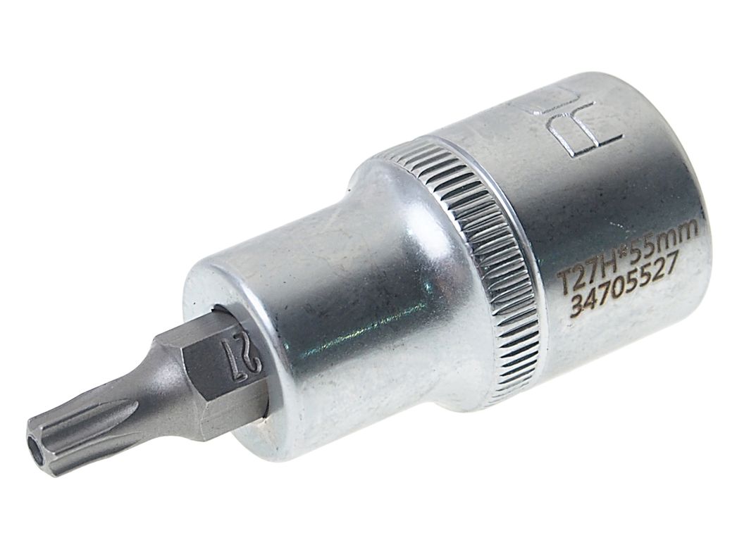 Головка-бита TORX T27 с отверстием 1/2" (L-55мм) ROCKFORCE /1