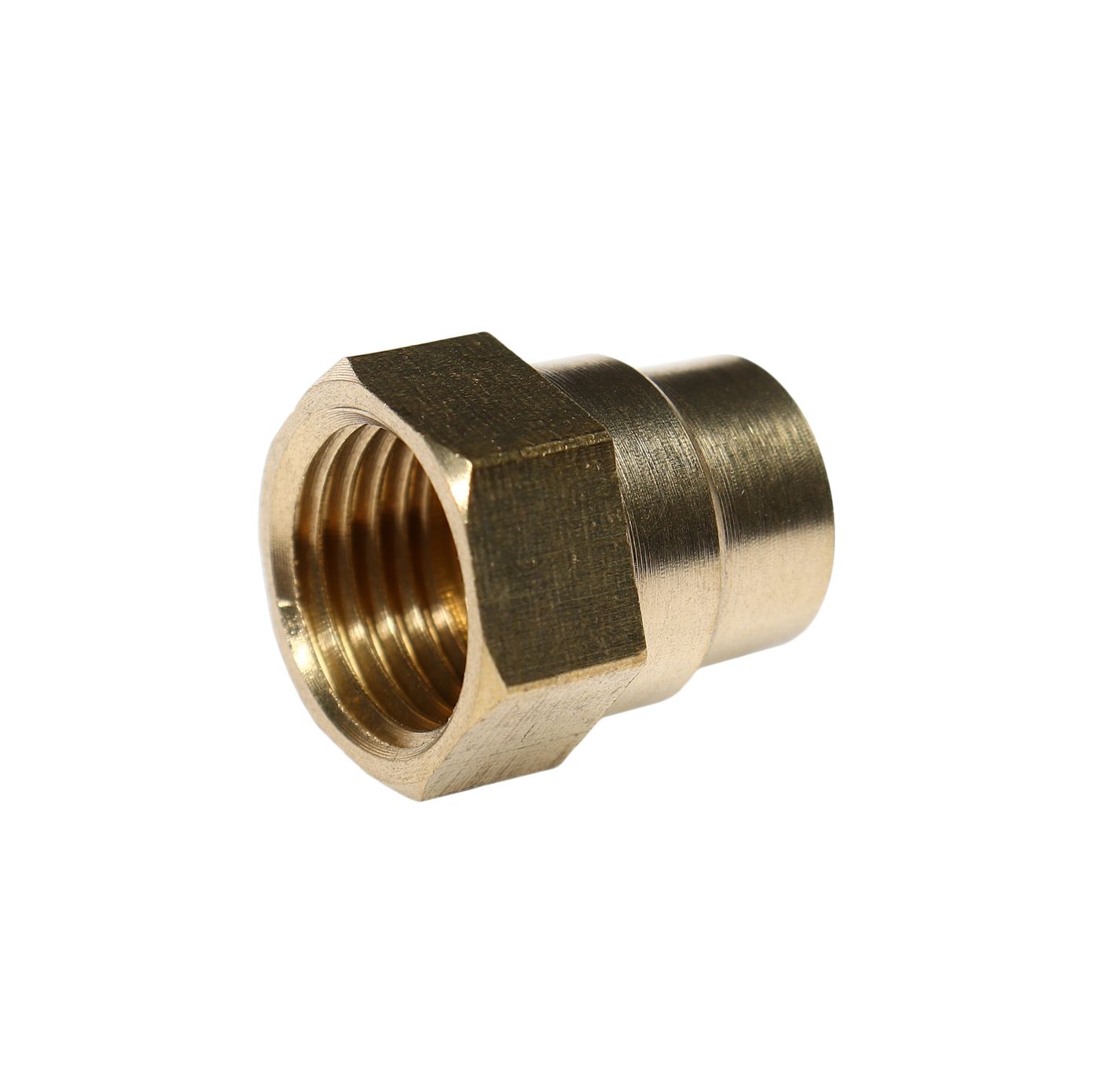 Соединитель резьбовой ER-FF04/02:внутр. резьба 1/4"x1/8" ЭВРИКА /1/10