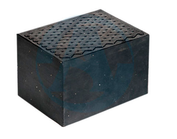 ТЕМП Резиновая накладка для ножничных подъемников, высота 110 мм