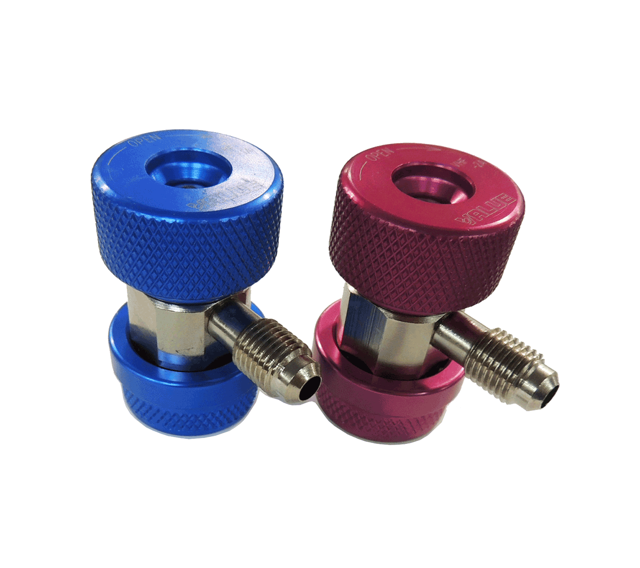 ОБОРУДОВАНИЕ ДЛЯ ЗАПР. КОНД ФИТИНГ VHF-A латунный (под углом 90, резьба 1/4 SAE наружн.) (2шт.)