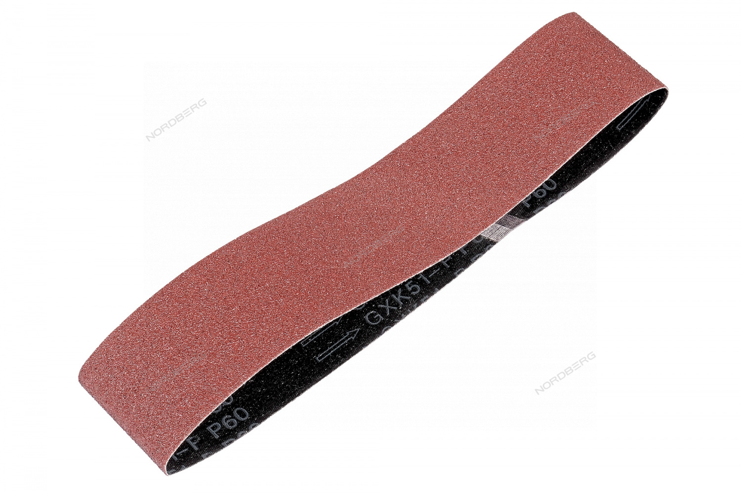 Шлифовальная лента для станка EG2009T 762 х 75 мм, зернистость P60 NORDBERG EG2009T#60