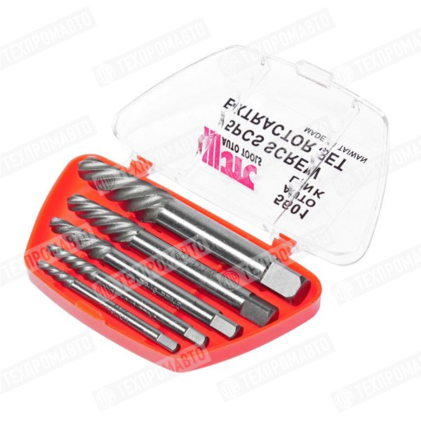 Набор экстракторов 7/64"-19/64", 5 предметов JTC/1/10/100