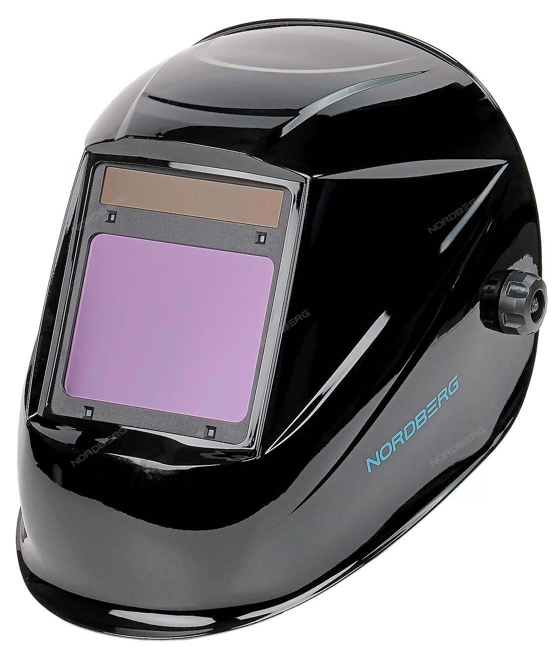 Маска сварщика Хамелеон с регулировкой степени затемнения (MMA, MIG/MAG, TIG, CUT) NORDBERG NH5