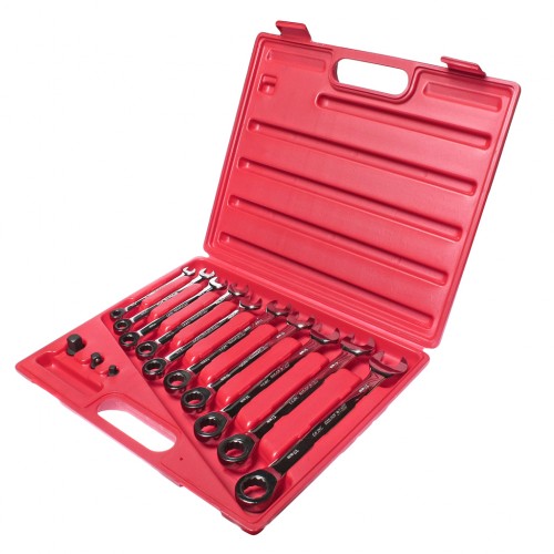 Набор ключей комбинированных трещоточных JTC-3028