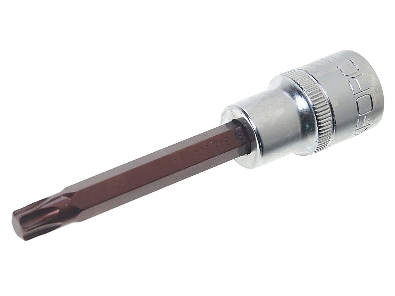 Головка-бита TORX T45 Premium 1/2" (L-100мм) ROCKFORCE /1