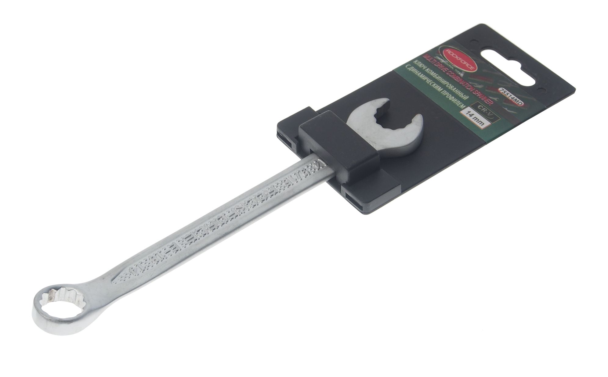 Ключ комбинированный 14мм RF-75514MD с универсальным профилем ROCKFORCE /1/10
