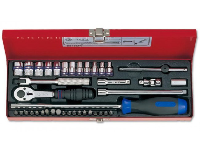 1/4” комплект  торцевых головок 2540MR