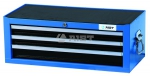 Ящик для инструмента 3-х секционный выдвижной AIST 90002103 голубой,  670х310х250мм