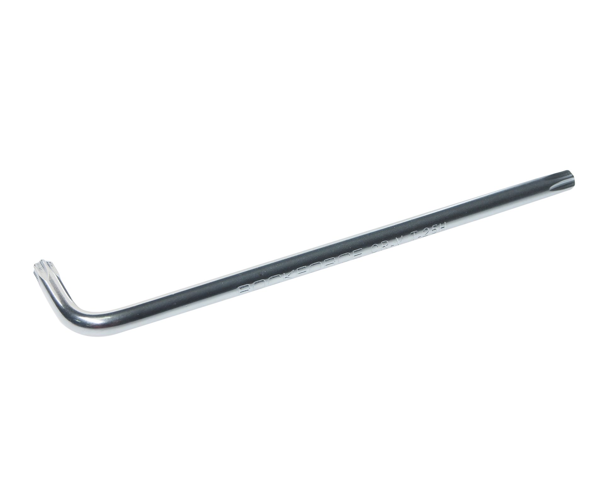 Ключ TORX T25H RF-76725L: Г-образный удлиненный с отверстием ROCKFORCE /1/10