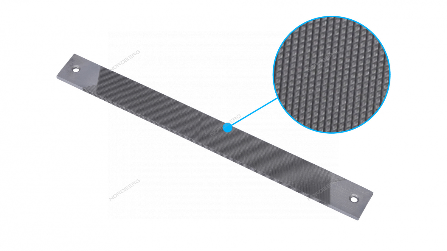 Рихтовочное полотно 350х35 мм с перекрестными зубьями, толщина 5 мм ST015(CT)