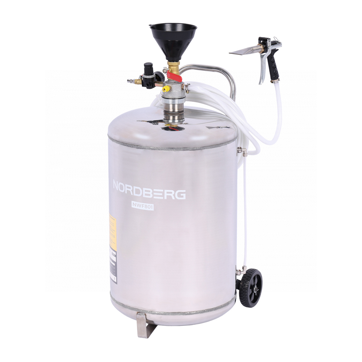 Пеногенератор вертикальный, 80 л, нержавеющая сталь NORDBERG NWF801