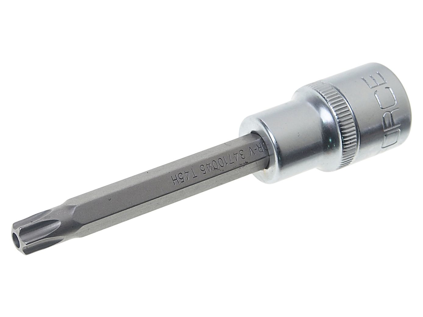 Головка-бита TORX T45 с отверстием 1/2" (L-100мм) ROCKFORCE /1