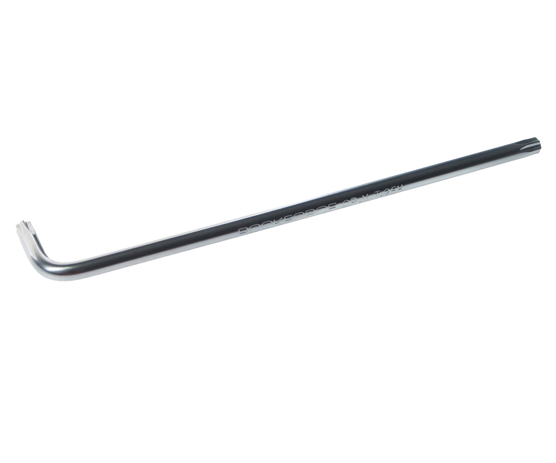 Ключ TORX T25H RF-76725XL: Г-образный экстрадлинный с отверстием ROCKFORCE /1/10