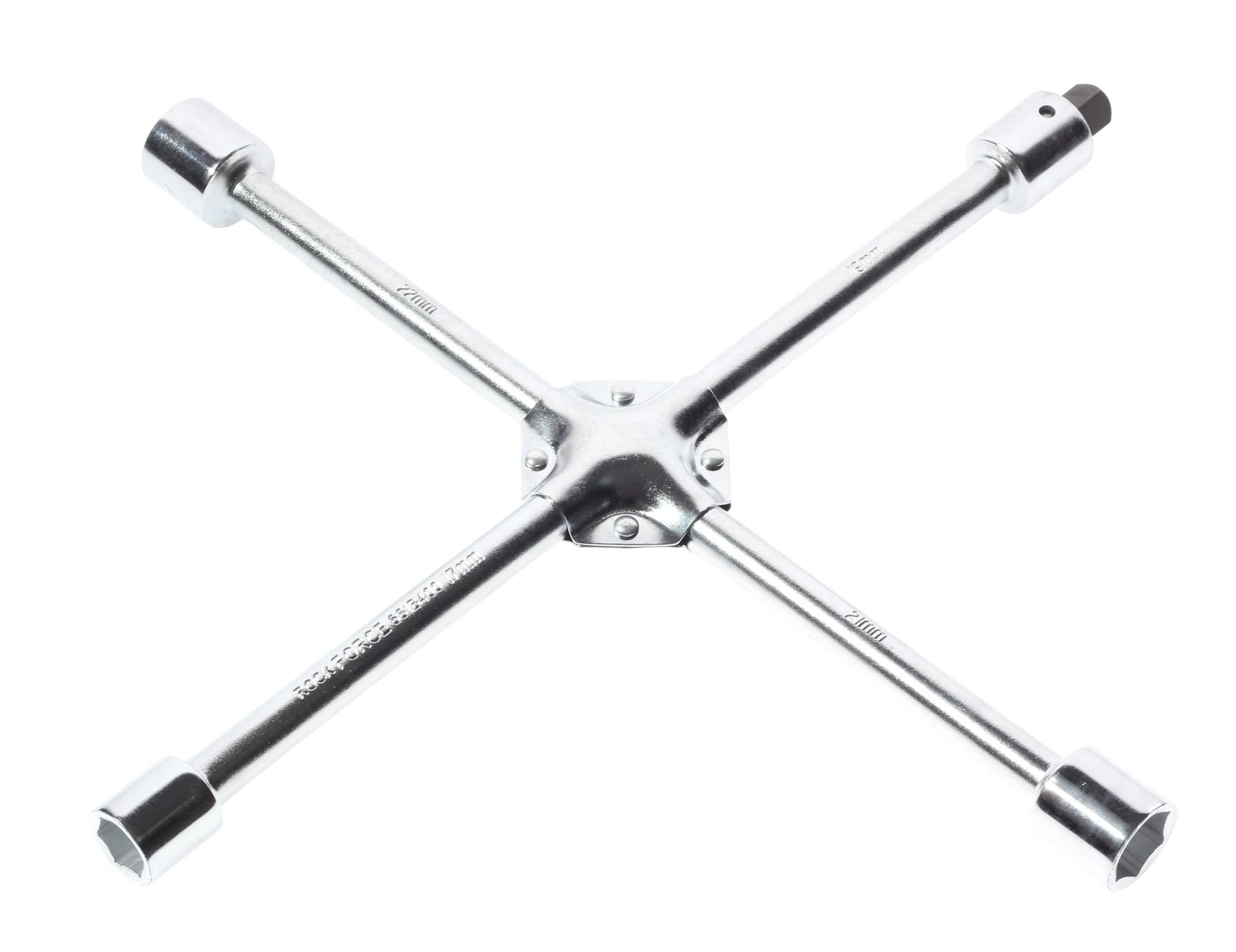 Ключ баллонный 17х19х21х22ммх1/2'' RF-681B400: крестообразный L=400мм ROCKFORCE /1/12