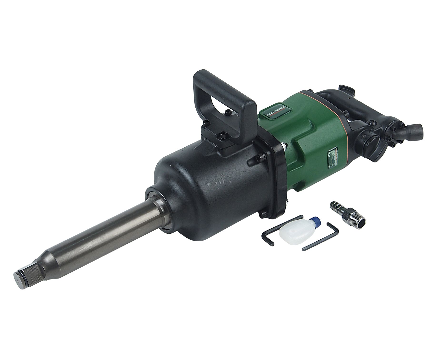 Пневмогайковерт RF-82586L 3800Нм, 1" с длинным валом (580 л/мин.,раб.давление 6,3 атм) ROCKFORCE /1