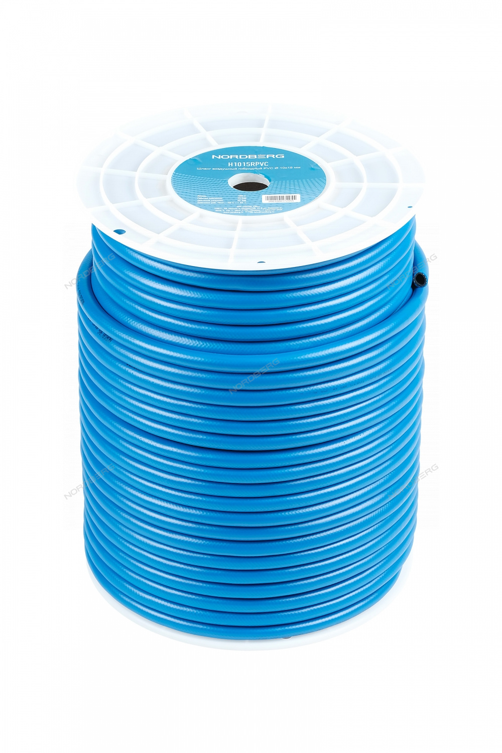 Шланг воздушный гибридный ПВХ диам. 10х15мм 1м. NORDBERG H1015RPVC