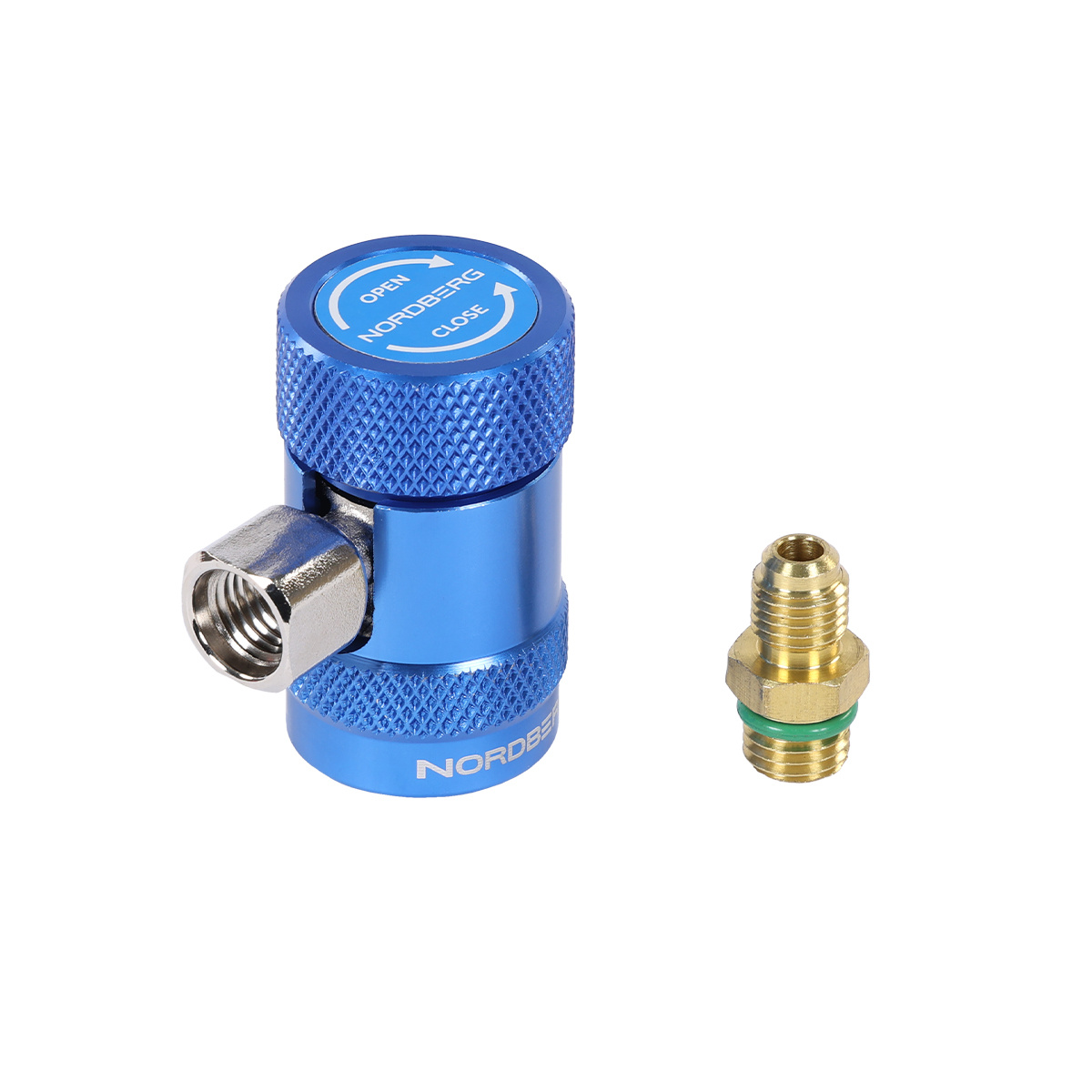 Муфта быстросъемная R1234yf низкое давление, синяя NORDBERG NFA6L