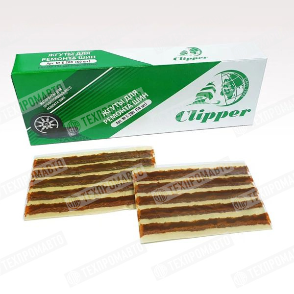 E280 Жгут 102мм.коричневый(50)